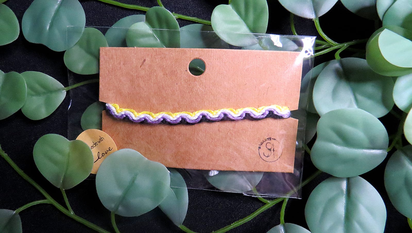 Handwoven bracelet non-binary